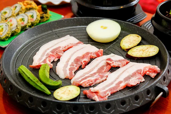 Ba chỉ nướng